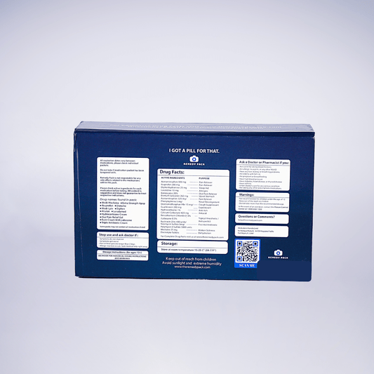 All in one Essential Medication Pack for 12+ Common Ailments