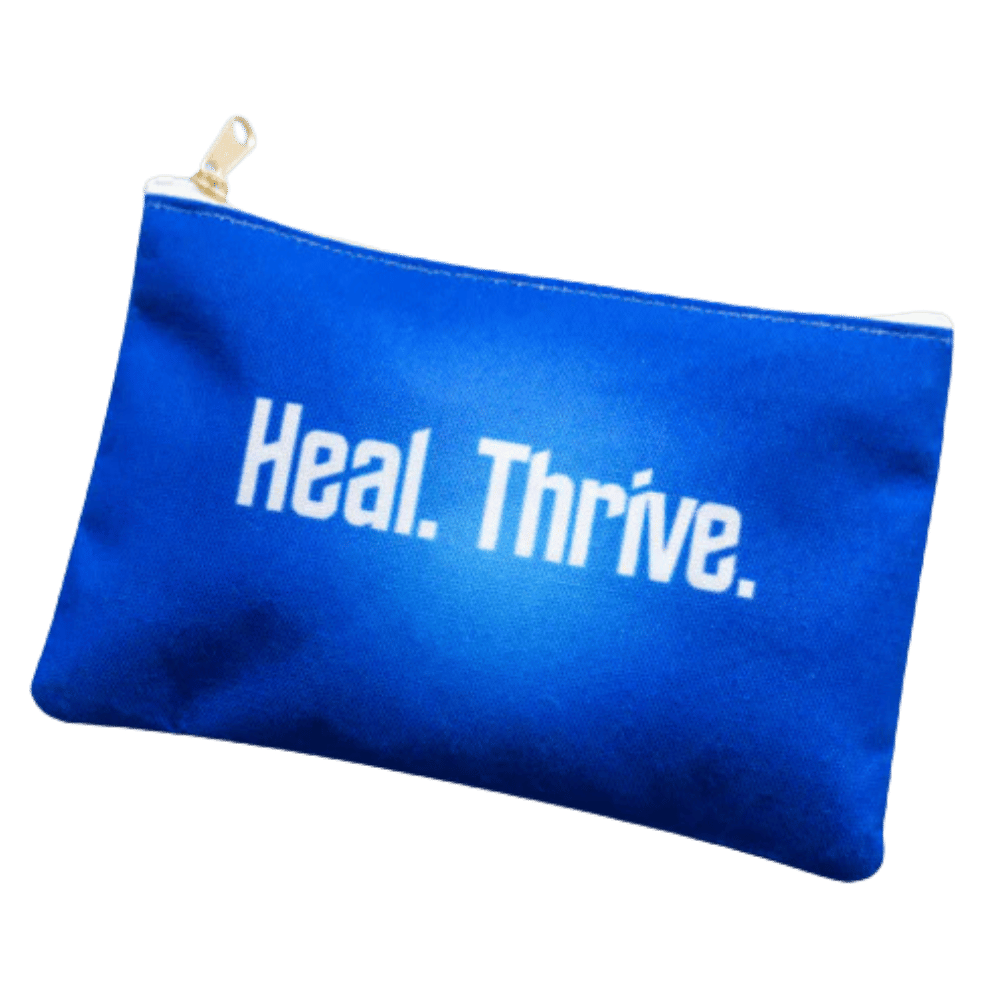 heal thrive travel medication pouch image